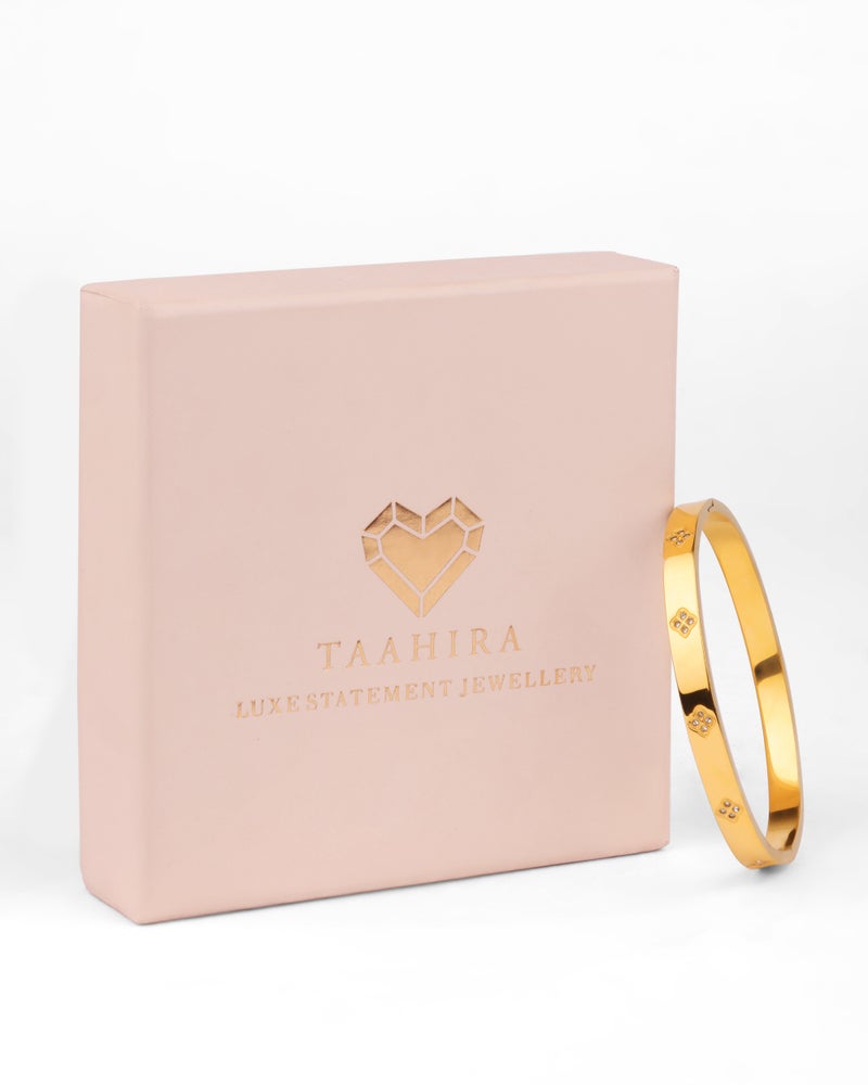 TAAHIRA Lily Bangle Bracelet - Image 3